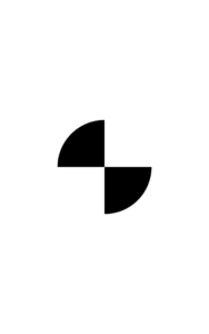 white bmw logo